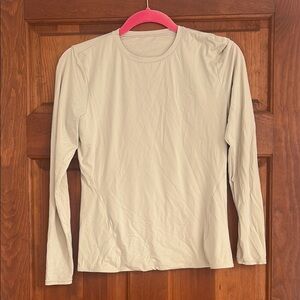lululemon athletica Long Sleeve Tee - Cream
